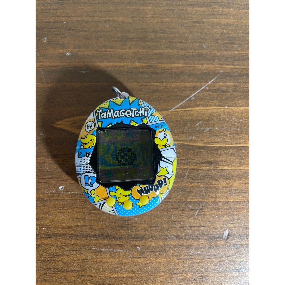 Bandai Tamagotchi Gen 1 Virtual Pet Comic Book Pop Art Shell 2021 42800